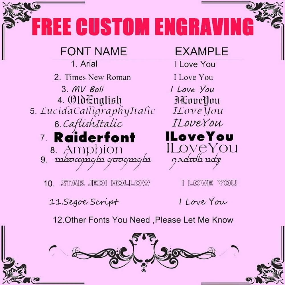 8mm Width CTR Ring Spanish HLJ Ring - Black Pipe or Silver Tone Brushed Dome and Blue Inside Free Customized Service