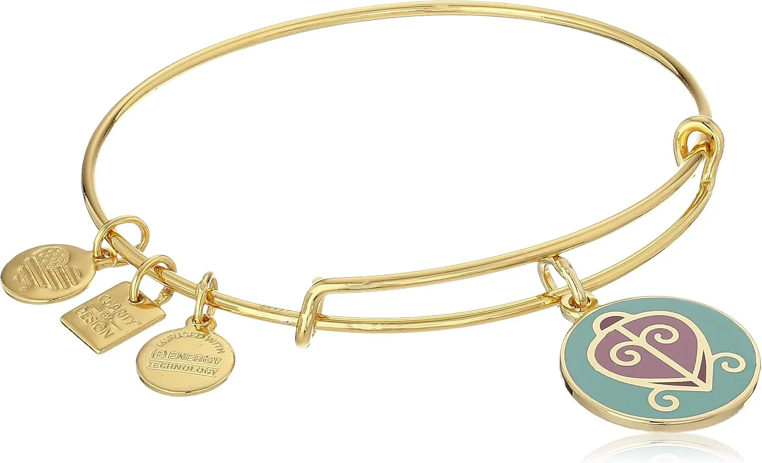 Alex and Ani The Way Home Expandable Gold-Tone Bangle Bracelet