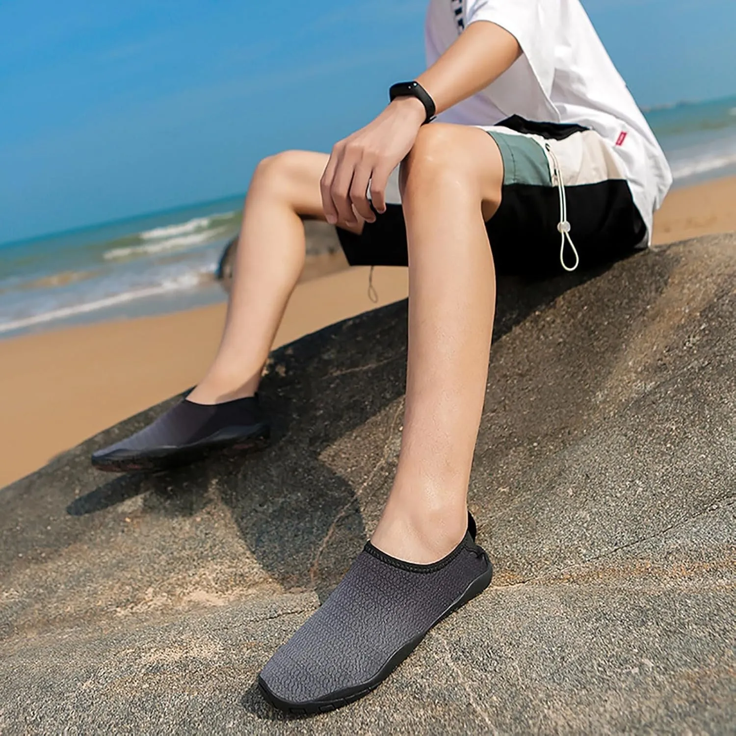 Aqua Shoes for Women Men Quick Dry Barefoot Beach Swim Pool Surf Yoga Hiking Kayaking Lightweight Non Slip Water Sports Breathable