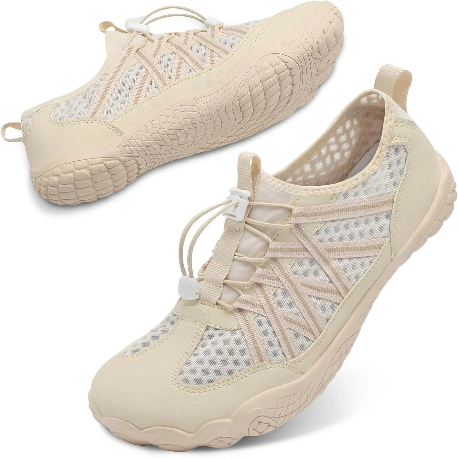 Barefoot Water Shoes for Women Men Wide Toe Box Lightweight Quick Dry Aqua Socks for Swim Beach Surf Boat Hiking Pool Walking Yoga