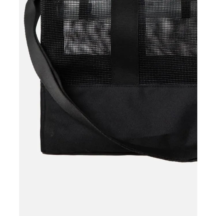 Barrel Square Totebag-BLACK