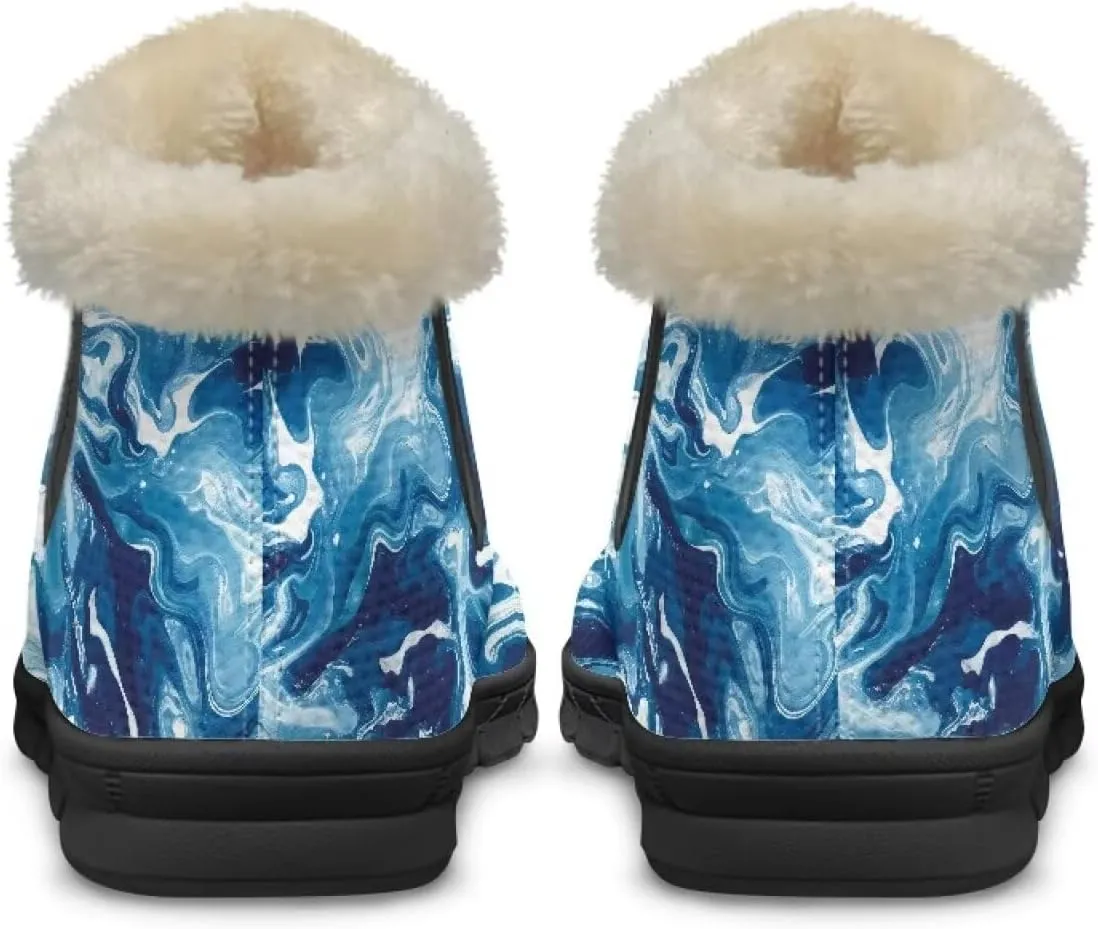 Binienty Women's Snow Boots Anti-Slip Waterproof Ankle Booties Lightweight Winter Outdoor Shoes