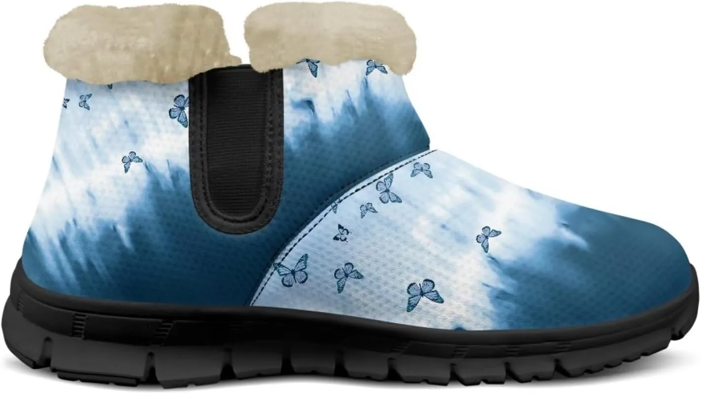 Binienty Women's Snow Boots Anti-Slip Waterproof Ankle Booties Lightweight Winter Outdoor Shoes