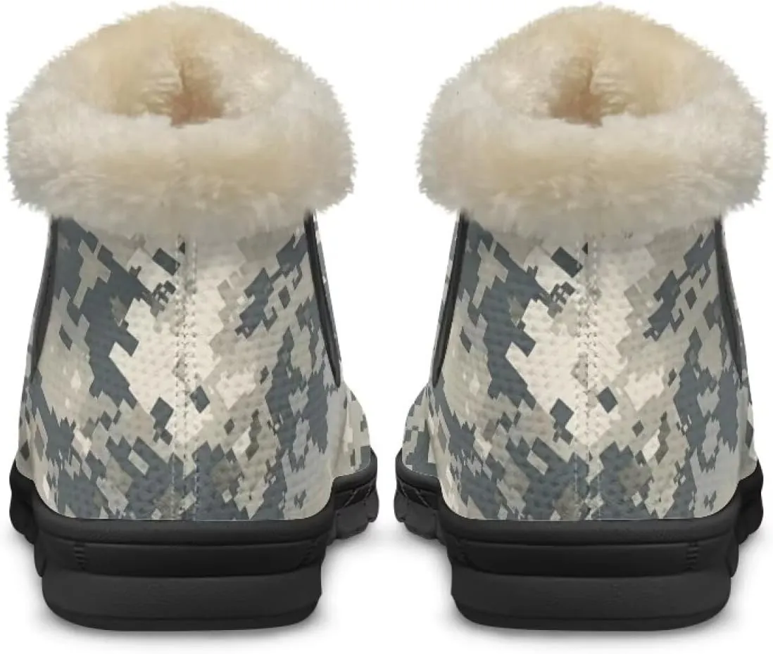 Binienty Women's Snow Boots Anti-Slip Waterproof Ankle Booties Lightweight Winter Outdoor Shoes