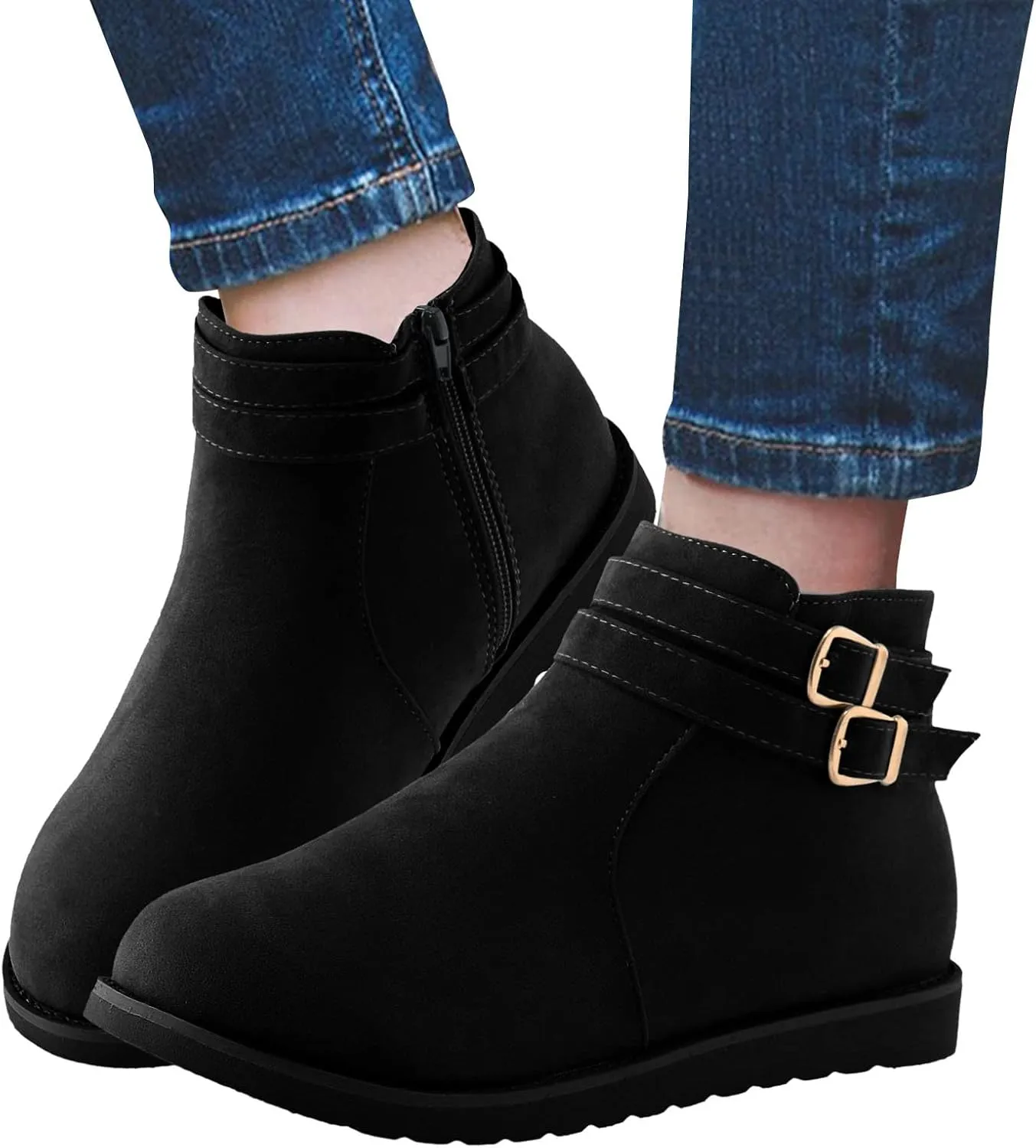 Black Booties for Women Botas Mujer Botas De Combate Para Mujer Beige Ankle Boots for Women Womens Ankle Boots Flat Dark Brown White Boots for Men