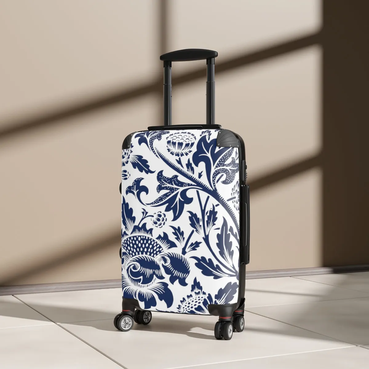 Blue Thistle Suitcase