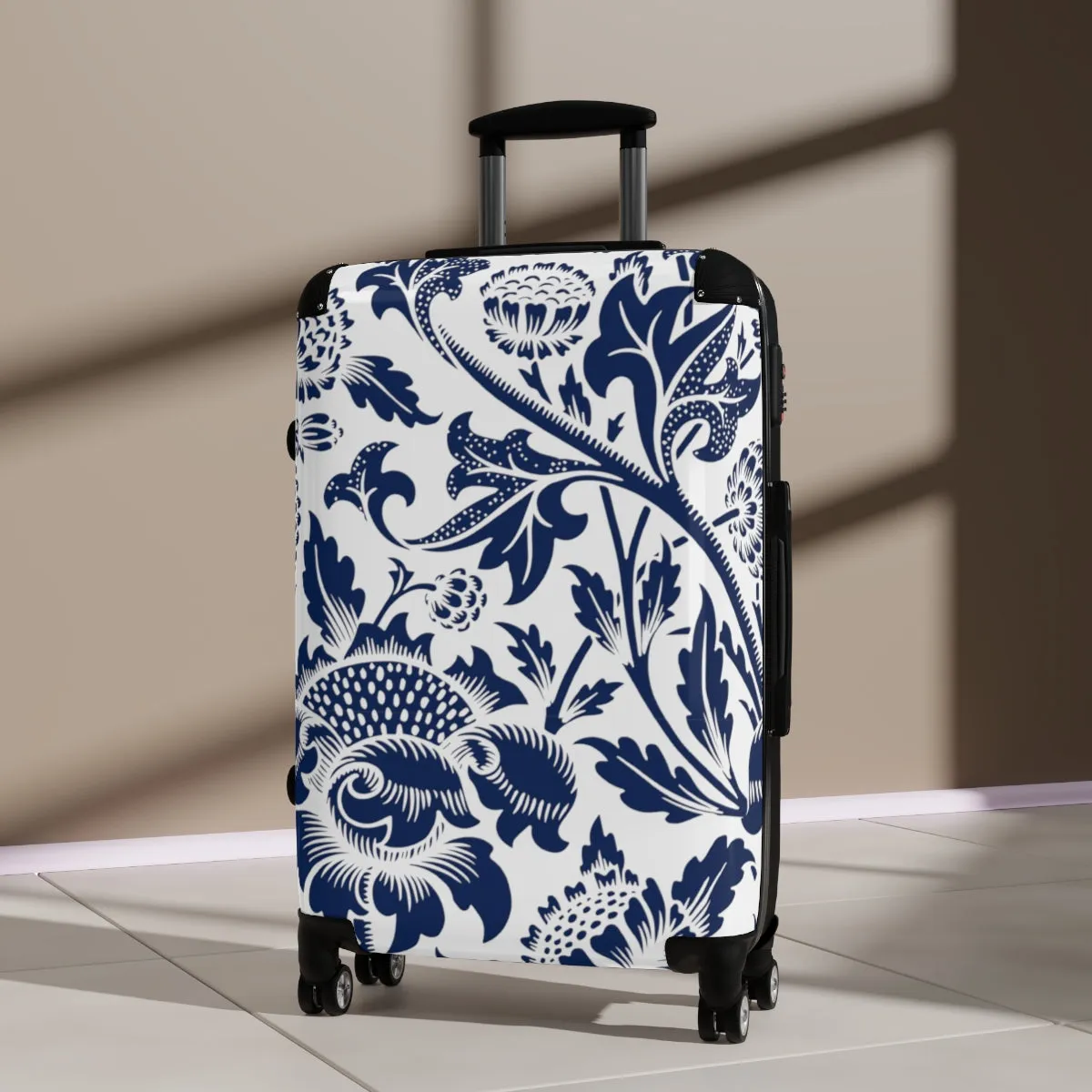 Blue Thistle Suitcase