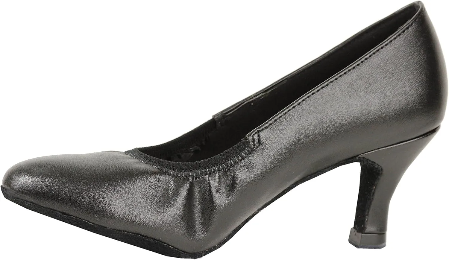 BlueBell Shoes Handmade Women's Ballroom Salsa Wedding Competition Dance Shoes Stacey 2.5" Heel - Black