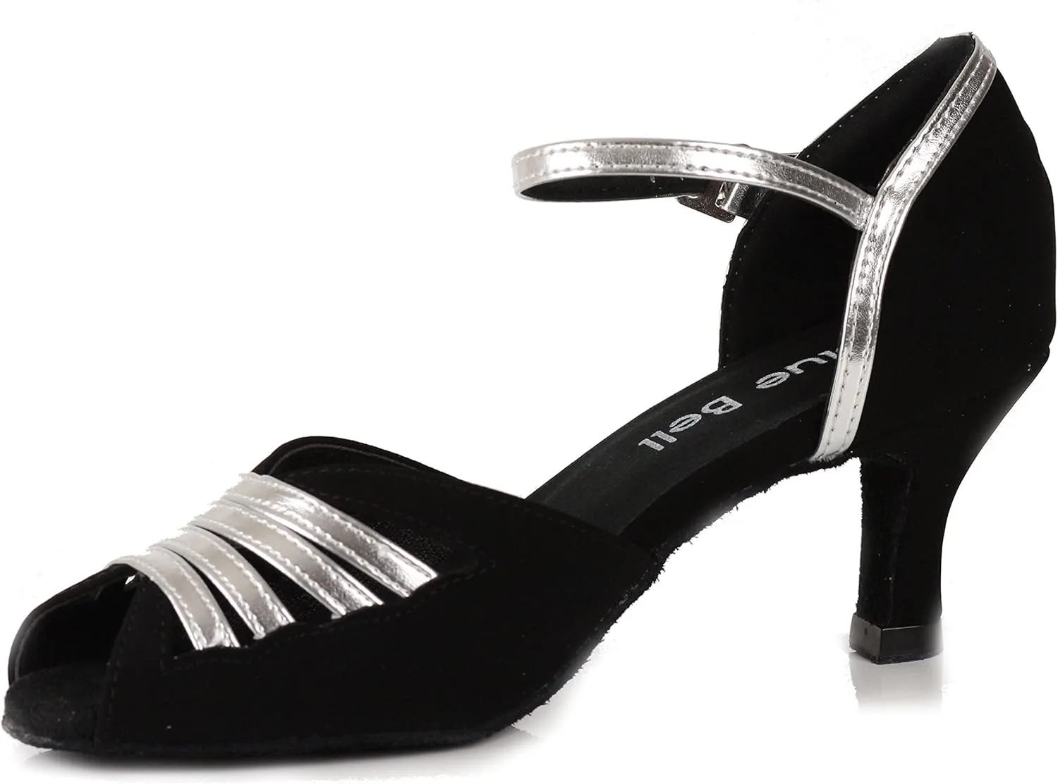 BlueBell Shoes Handmade Women's Ballroom Salsa Wedding Competition Dance Shoes The Zara 3" Heel