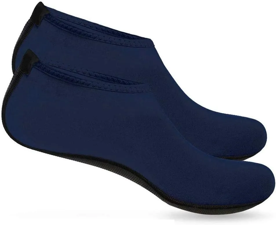 Boolavard Water Sports Shoes Barefoot Quick-Dry Aqua Yoga Socks Slip-on for Men Women Kids