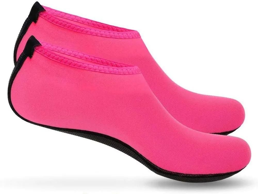 Boolavard Water Sports Shoes Barefoot Quick-Dry Aqua Yoga Socks Slip-on for Men Women Kids