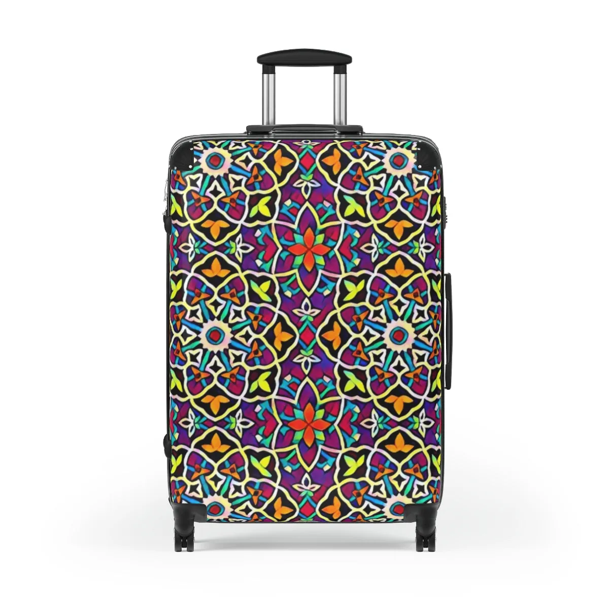 Bright Color Mosaic Suitcase