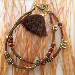 Brown Kasbah Bracelet - VBLB100