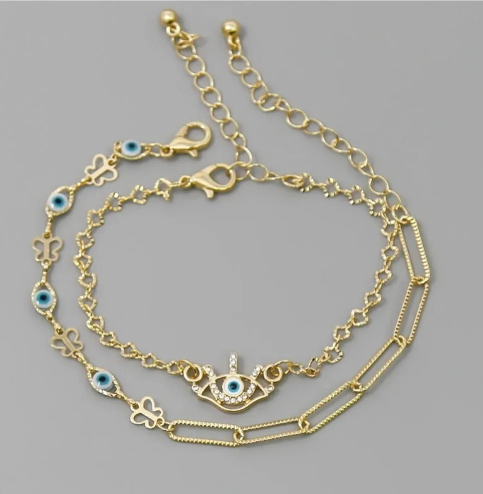 Charm bracelet set