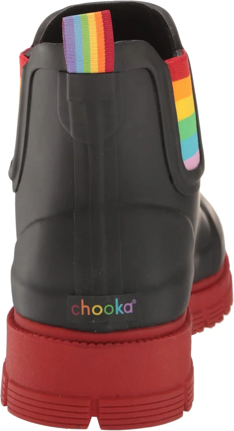 Chooka Women's Storm Pride Waterproof Chelsea Boot Rain