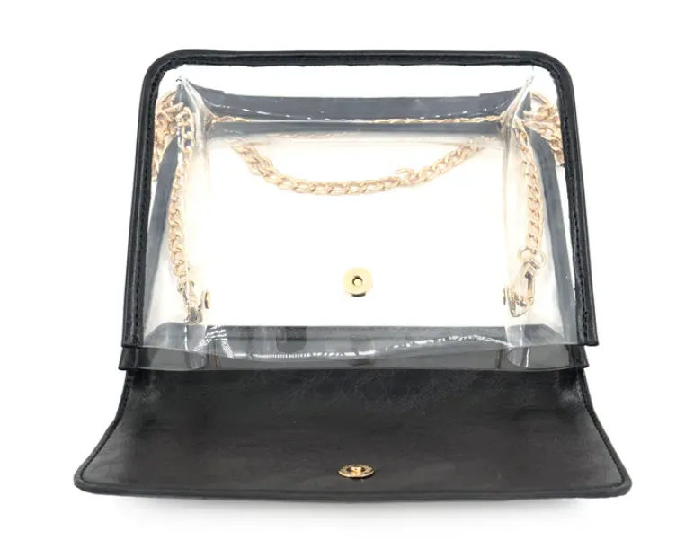 CLEAR CLUTCH BAG