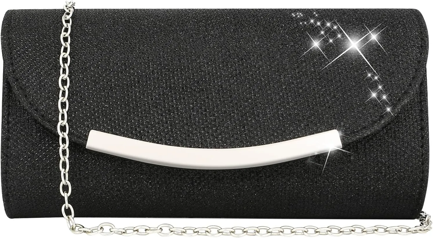 Clutch Purses for Women Sparkly Sequins Glitter Envelope Evening Bag Formal Wedding Clutch Party Purse Handbag