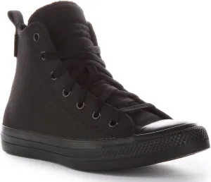 Converse A05707C Undefined's Ct As Hi Techtuff Trainers (Black Mono, US 7)