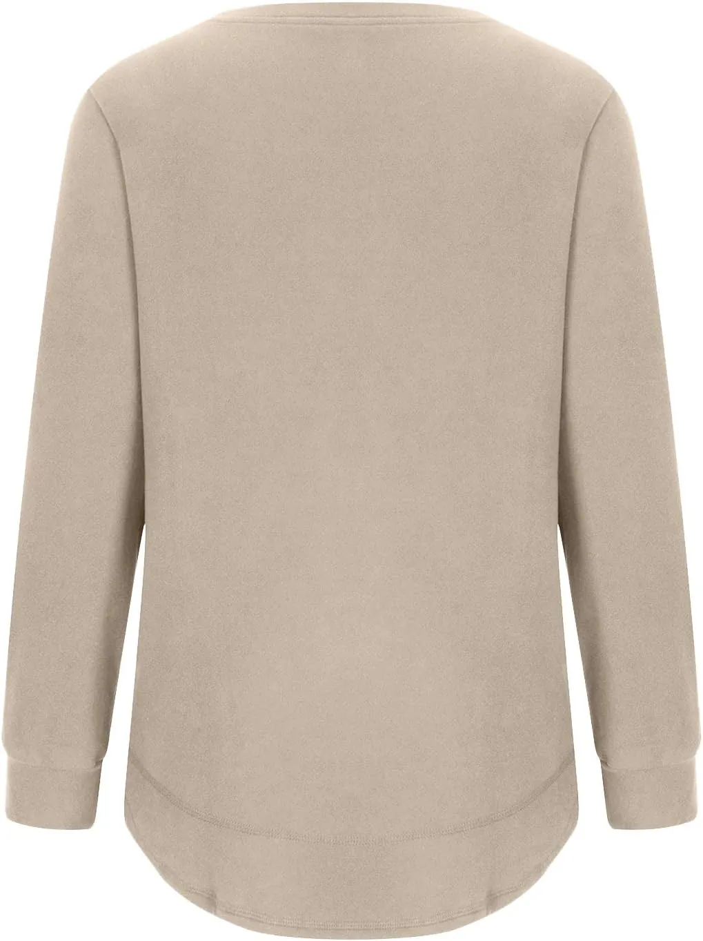 Crewneck Sweatshirts Women Long Sleeve Oversized Sweatshirt Casual Sweaters for Trendy Solid Pullover Sweatshirt