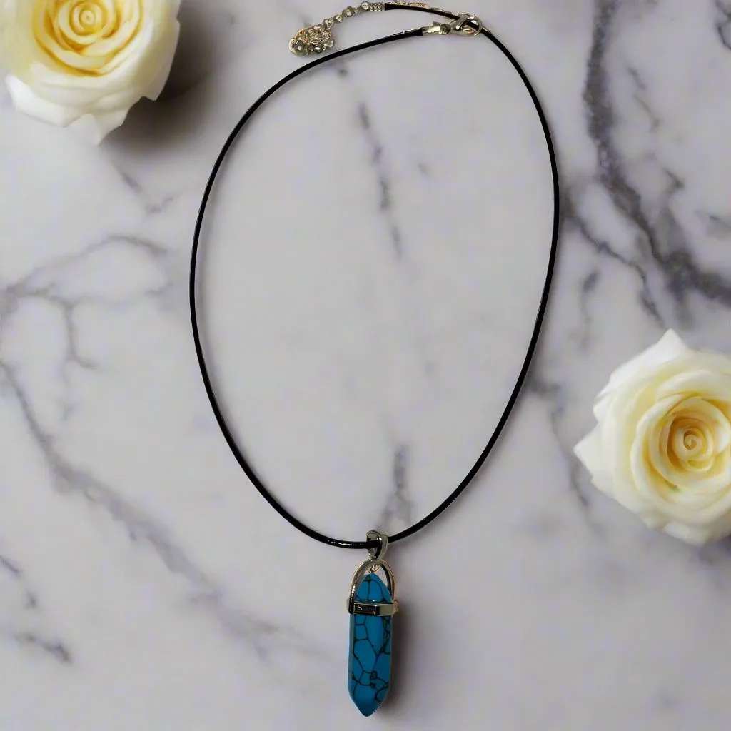 Crystal Pendant Necklaces - Multiple Color Options Available