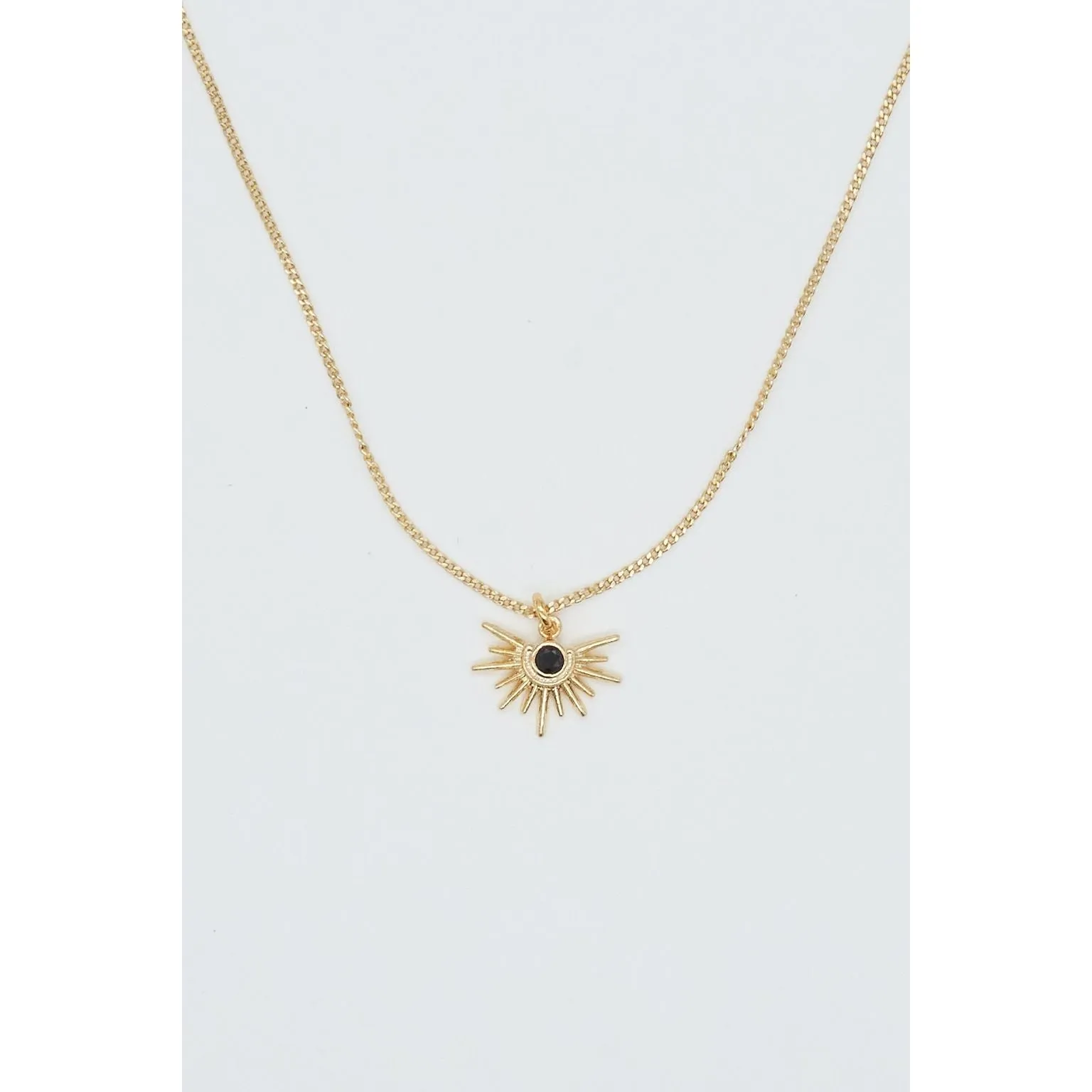 Crystal Sun Necklace