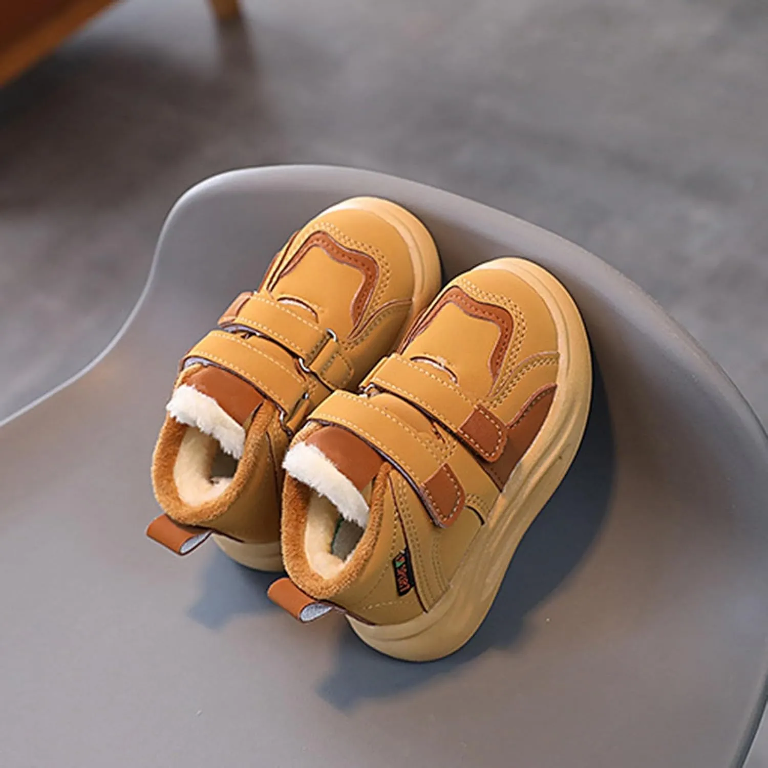 Fashion Big Kids Winter Water Proof Flat Keep Warm Snow Boots Comfortable Shoes Cute Toddler Dress Shoes