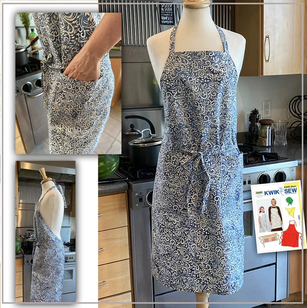 Fashion Duo:  Apron Fun - Long