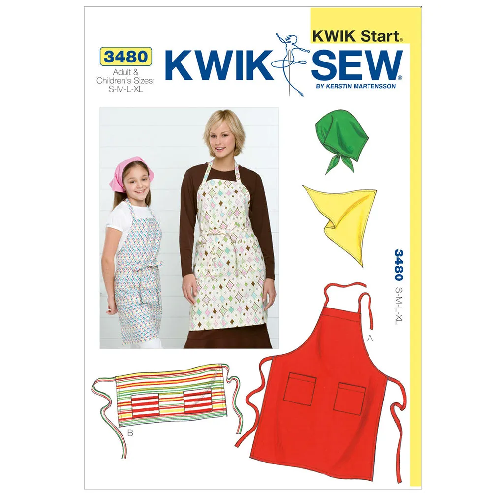 Fashion Duo:  Apron Fun - Long
