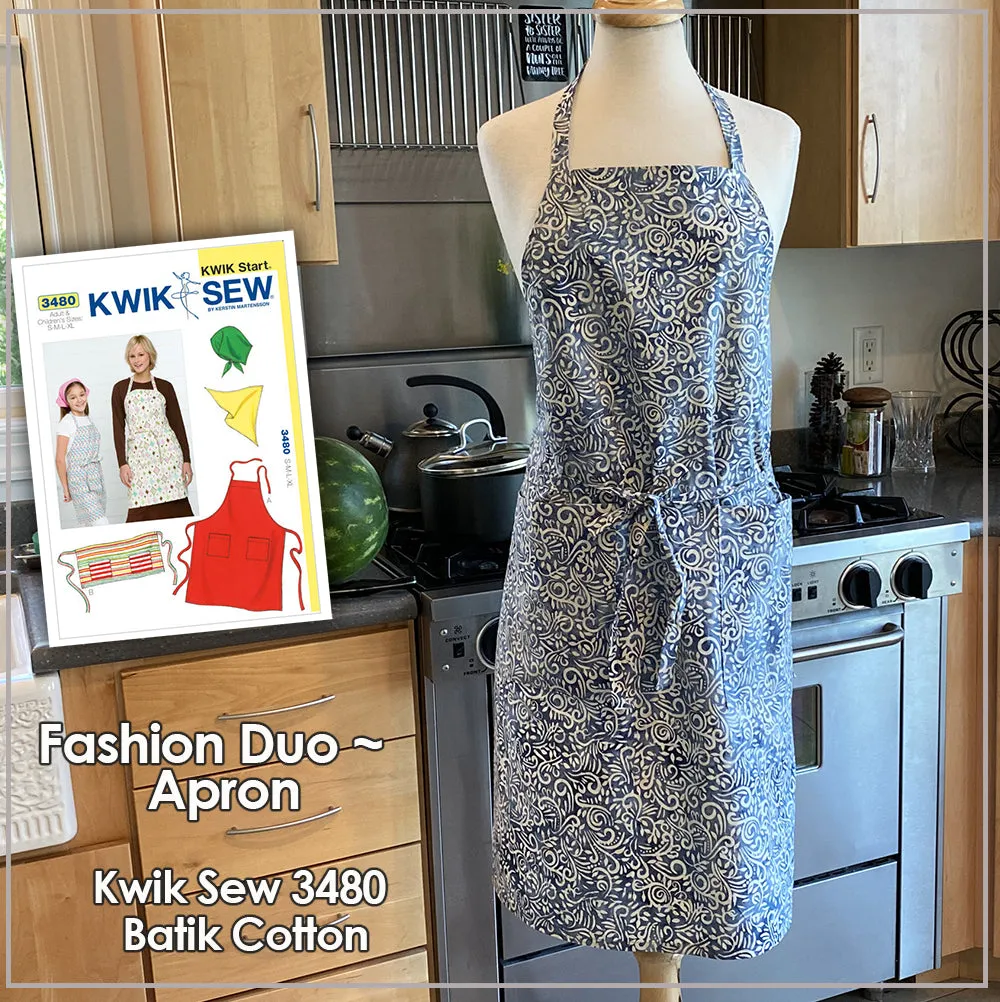 Fashion Duo:  Apron Fun - Long