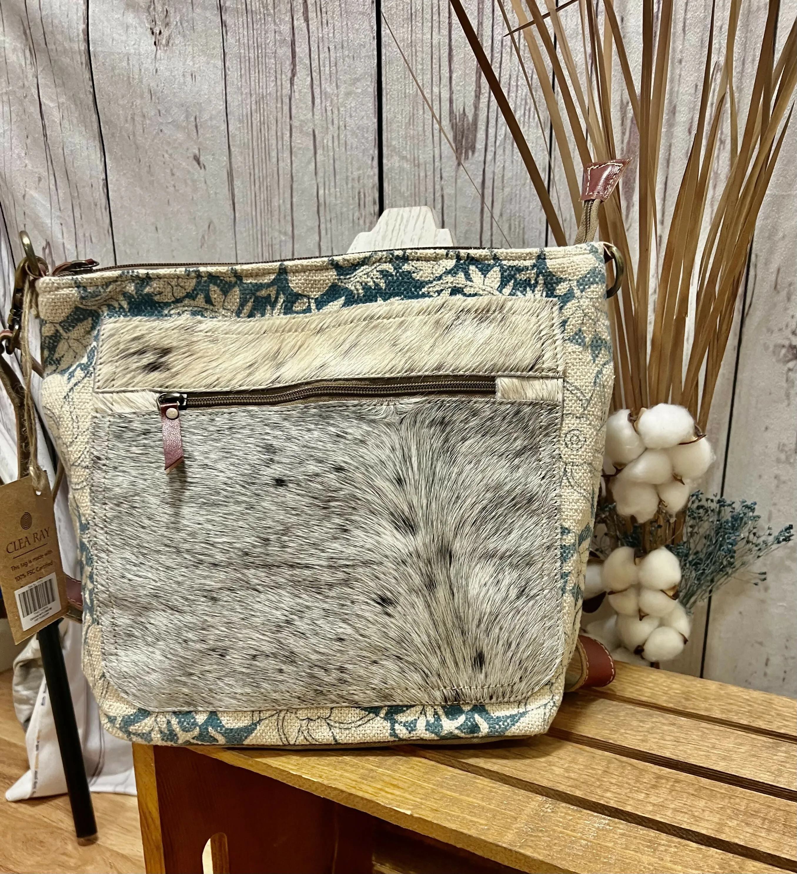 Flower Pattern Crossbody