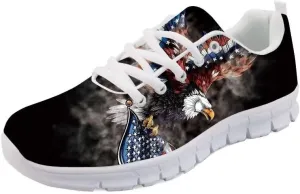 Forchrinse Shining Galaxy Blue Sky Lightweight Running Shoes Non Slip Soft Walking Shoes Casual Athletic Shoes
