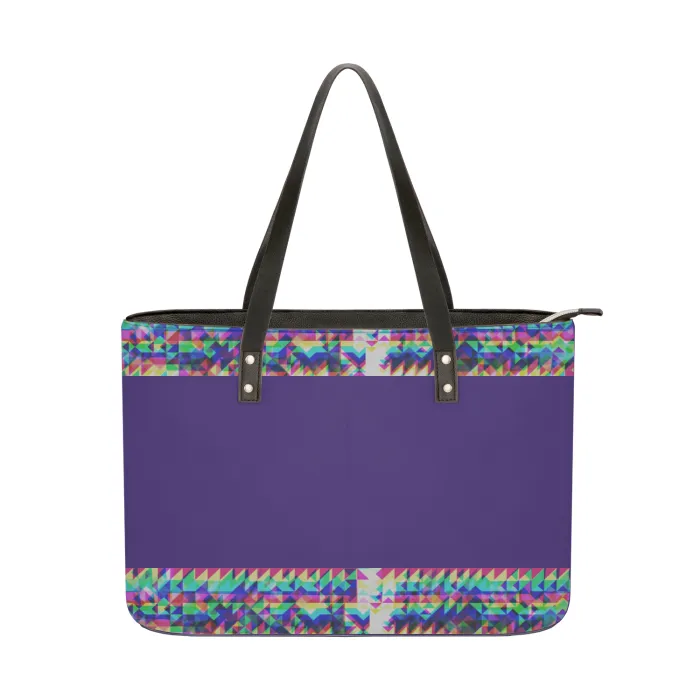 Fractured Leather Shoulder Bag - 5 colors