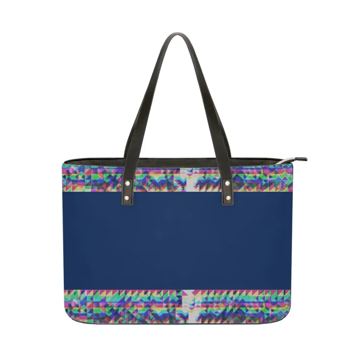 Fractured Leather Shoulder Bag - 5 colors