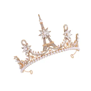 FRCOLOR Wedding Hair Accessories Rhinestone Headpiece Bridal Hair Hoops Fashion Headband