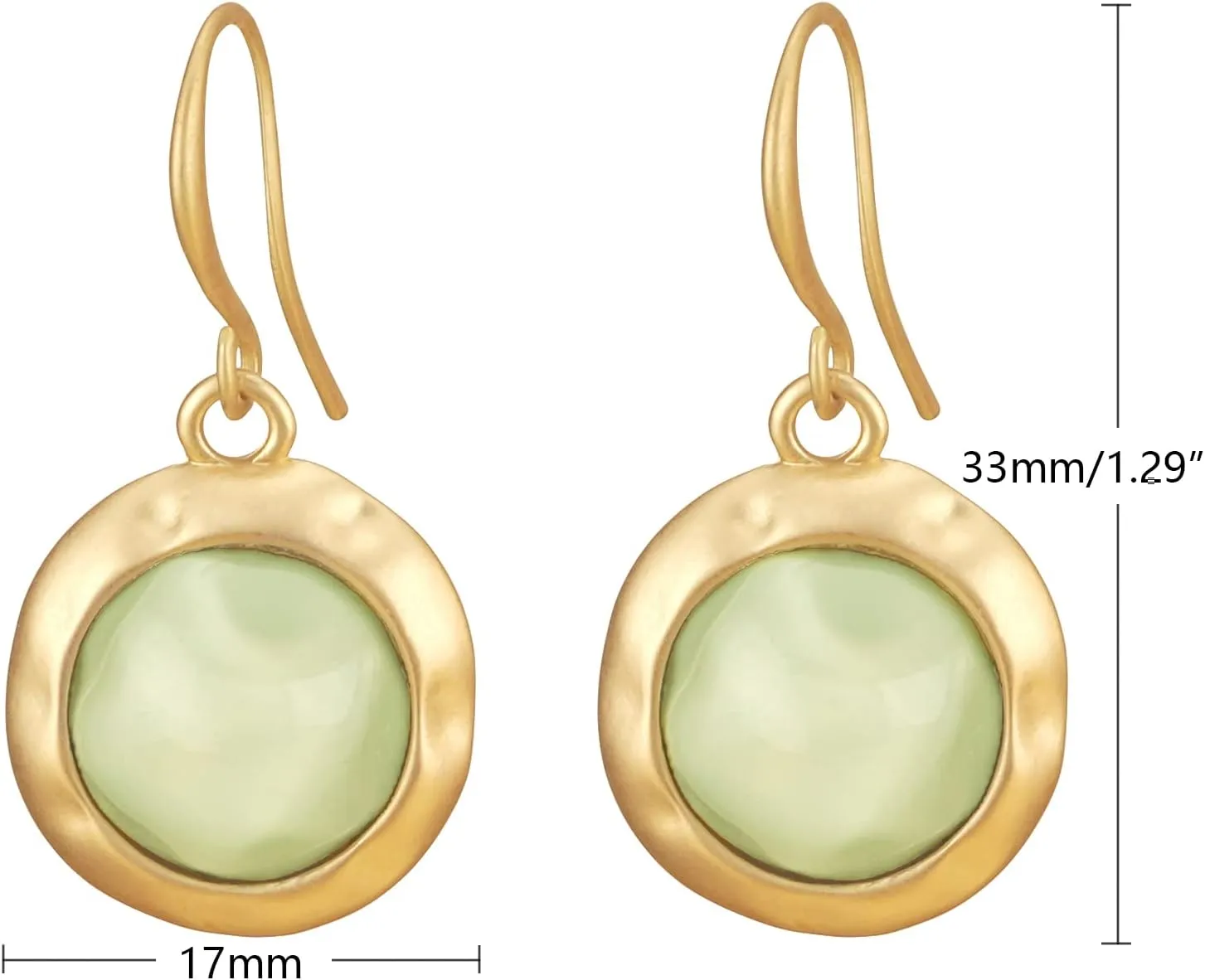Gold Earrings 14k Gold Plated Hoop Earrings Dainty Pearl hoop Disc Coin Bead Starfish Teardrop Circle Dangle Drop Earrings for Women Hypoallergenic Jewelry Gifts