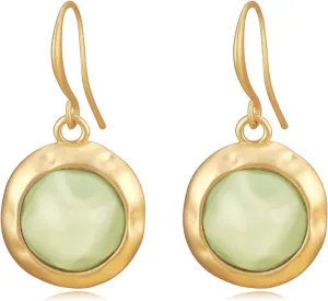 Gold Earrings 14k Gold Plated Hoop Earrings Dainty Pearl hoop Disc Coin Bead Starfish Teardrop Circle Dangle Drop Earrings for Women Hypoallergenic Jewelry Gifts