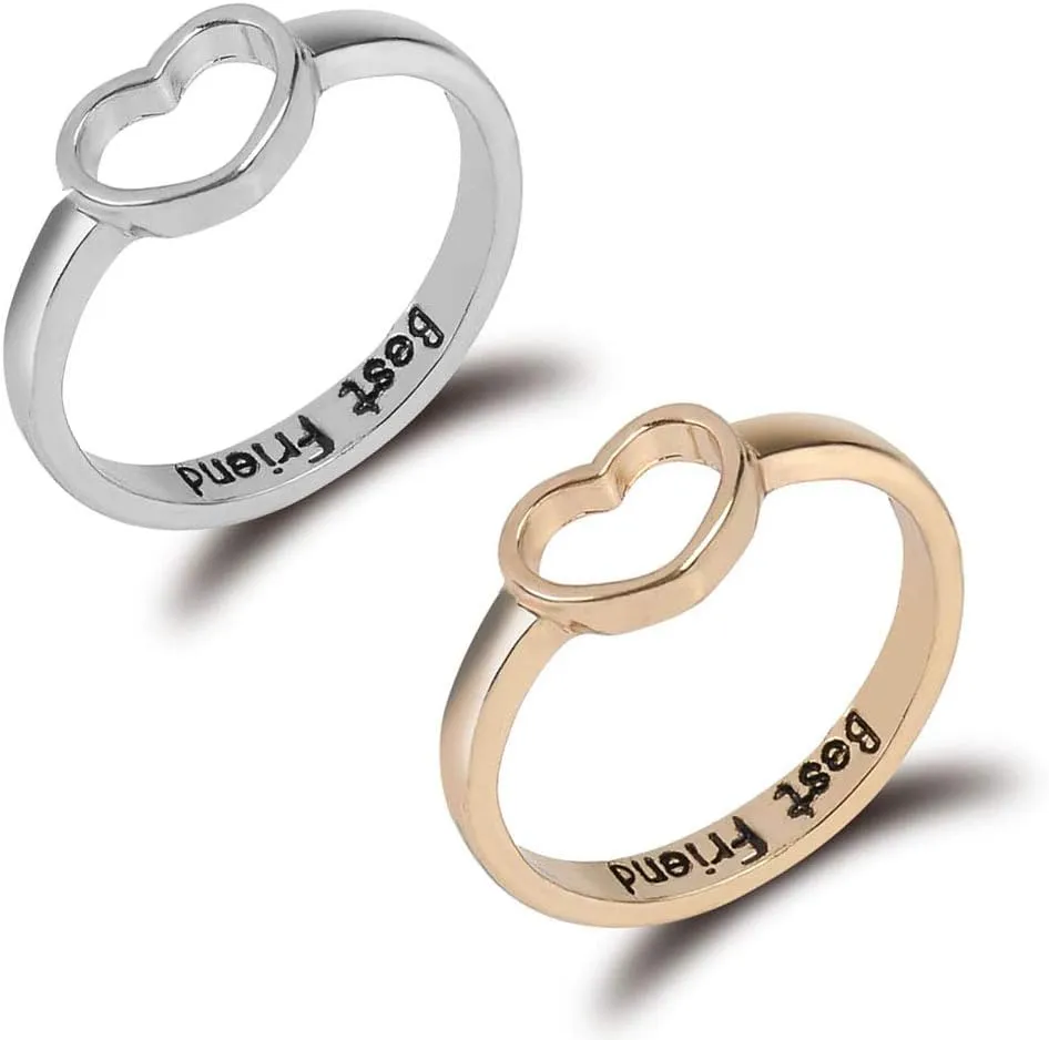 Gold Stackable Rings for Women Gold Silver Knuckle Rings Set Trendy Cute Open Stacking Finger Rings Pack Summer Beach Stuff Jewelry