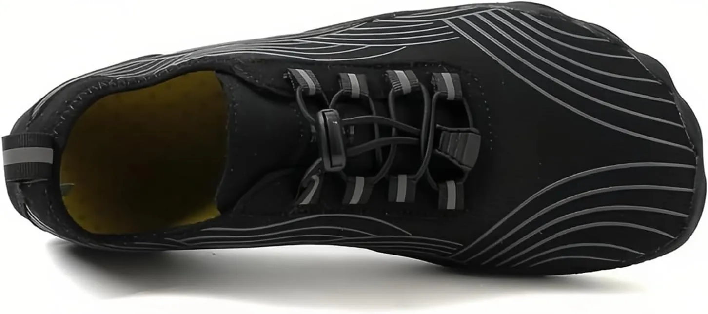 Grounded Footwear for Women Men Wide Toe Box Barefoot Grounding Shoes Quick-Dry Water Shoes for Swim Surf Outdoor Sports