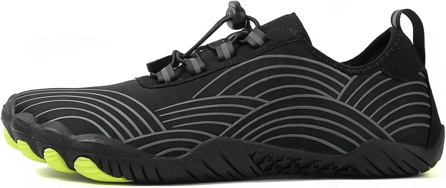Grounded Footwear for Women Men Wide Toe Box Barefoot Grounding Shoes Quick-Dry Water Shoes for Swim Surf Outdoor Sports