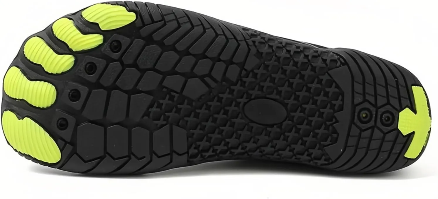 Grounded Footwear for Women Men Wide Toe Box Barefoot Grounding Shoes Quick-Dry Water Shoes for Swim Surf Outdoor Sports