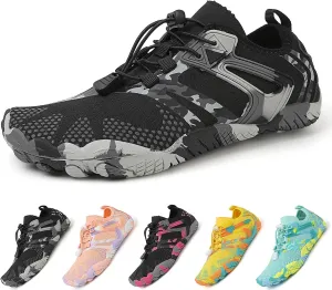 GUNIYIFS Water Shoes Men Women Adult Quick-Dry Aqua Sock Barefoot Shoes Non-Slip Hike Breathable Footwear Outdoor Athletic Beach
