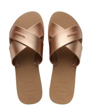 Havaianas Aqua Metallic Sandals