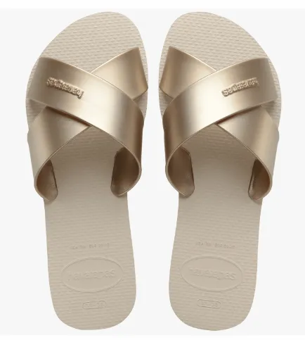 Havaianas Aqua Metallic Sandals