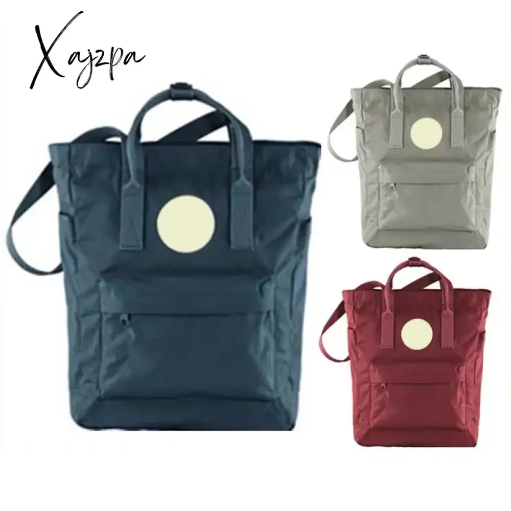 High-Capacity Students School Bag Outdoor Travel Totebag Fashion Computer Bags Waterproof Totepack Classic Fox Backpack Unisex