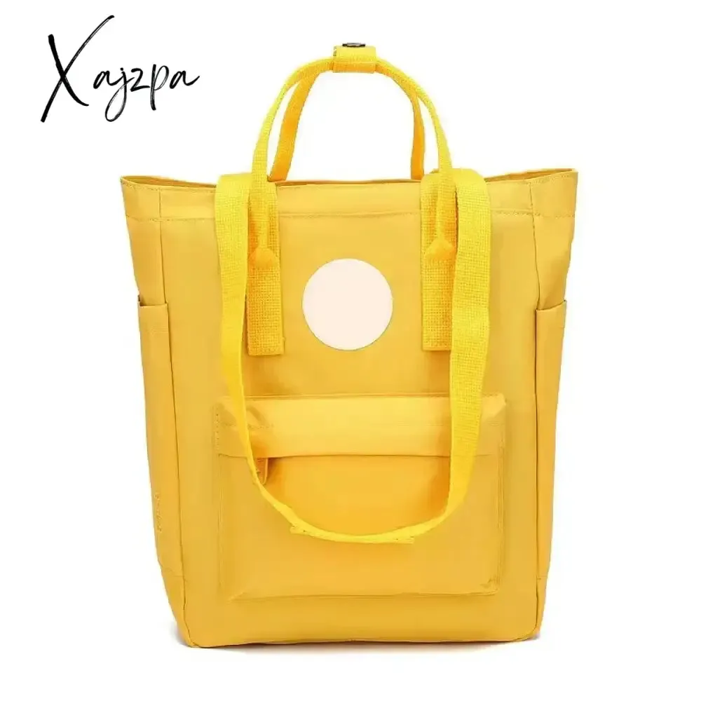High-Capacity Students School Bag Outdoor Travel Totebag Fashion Computer Bags Waterproof Totepack Classic Fox Backpack Unisex