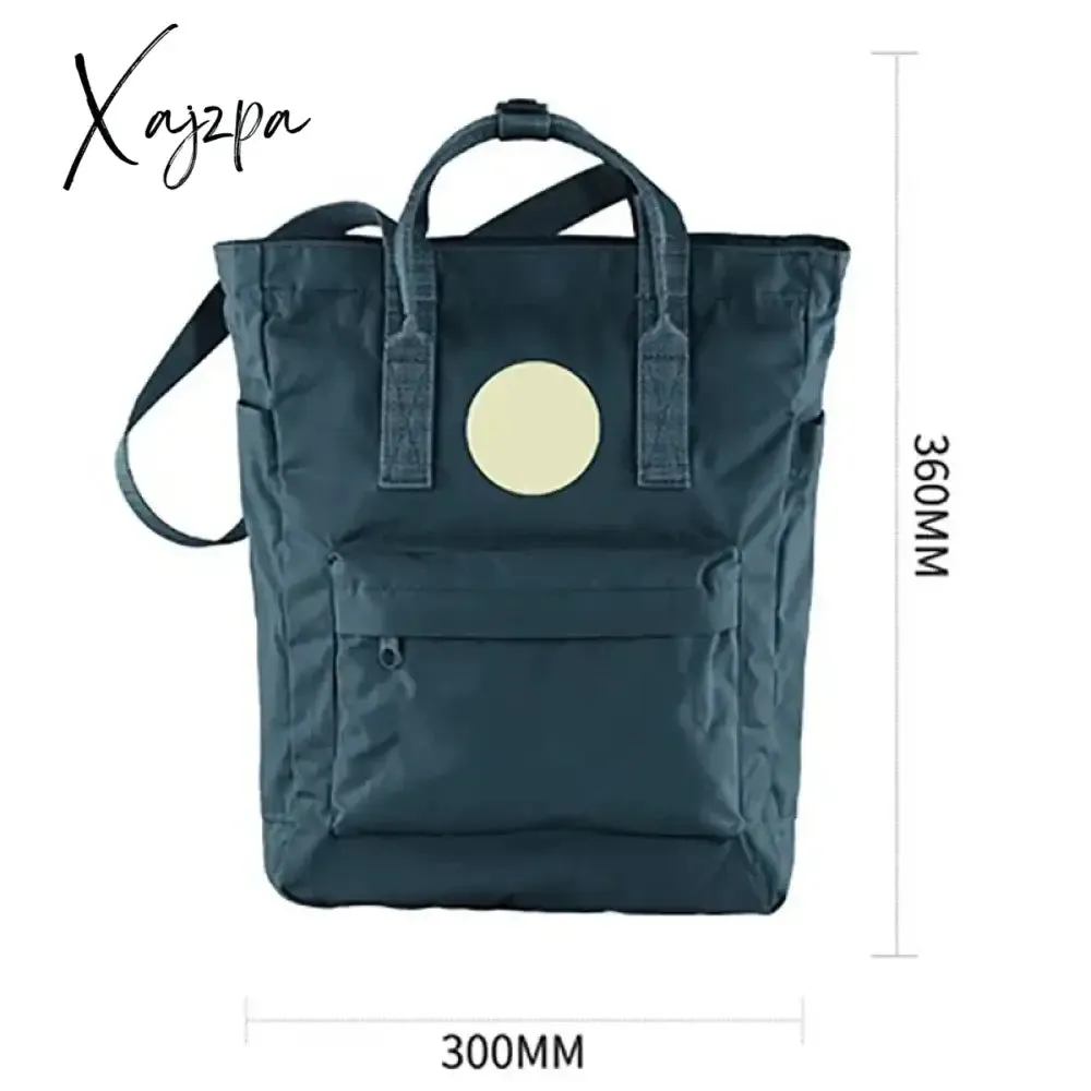 High-Capacity Students School Bag Outdoor Travel Totebag Fashion Computer Bags Waterproof Totepack Classic Fox Backpack Unisex