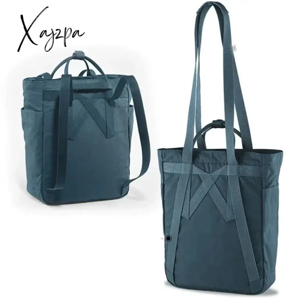 High-Capacity Students School Bag Outdoor Travel Totebag Fashion Computer Bags Waterproof Totepack Classic Fox Backpack Unisex