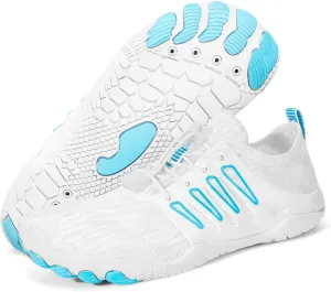 Hike Barefoot Water Shoes for Women Men Hike Lightweight Footwear Quick-Dry Swim Barefoot Shoes Breathable Non-Slip Wide Toe Box for Aqua Fishing River Pool Lake Hiking Kayaking Surfing