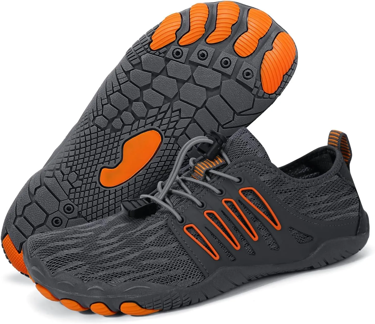 Hike Barefoot Water Shoes for Women Men Hike Lightweight Footwear Quick-Dry Swim Barefoot Shoes Breathable Non-Slip Wide Toe Box for Aqua Fishing River Pool Lake Hiking Kayaking Surfing