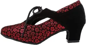 HIPPOSEUS Women's Latin Dance Shoes Closed Toe Ballroom Salsa Practice Dance Shoes Open Toe,Model YCL318